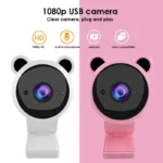 1080P Pink Webcam for Streaming  Online Courses | PricZone