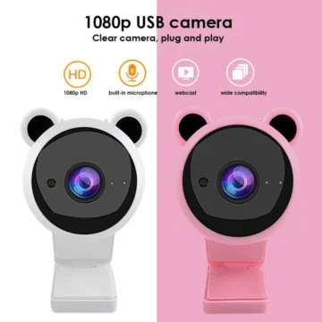1080P Pink Webcam for Streaming  Online Courses | PricZone
