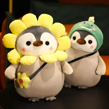 Kawaii Plush Penguin  Friends 25cm   Cute Kids Gift | PricZone