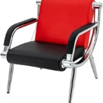 Executive PU Reception Chair   Red Waiting Room Sofa 4 | PricZone