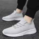 Lightweight Mens Sneakers   Comfy Knit Vulcanized 3 | PricZone