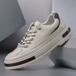 Mens Trendy Canvas Platform Sneakers   Sporty  Comfy 4 | PricZone