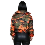 Camo Print Short Parka for Women 2 | PricZone