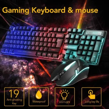 Mechanical Gaming Keyboard  Mouse Set | PricZone