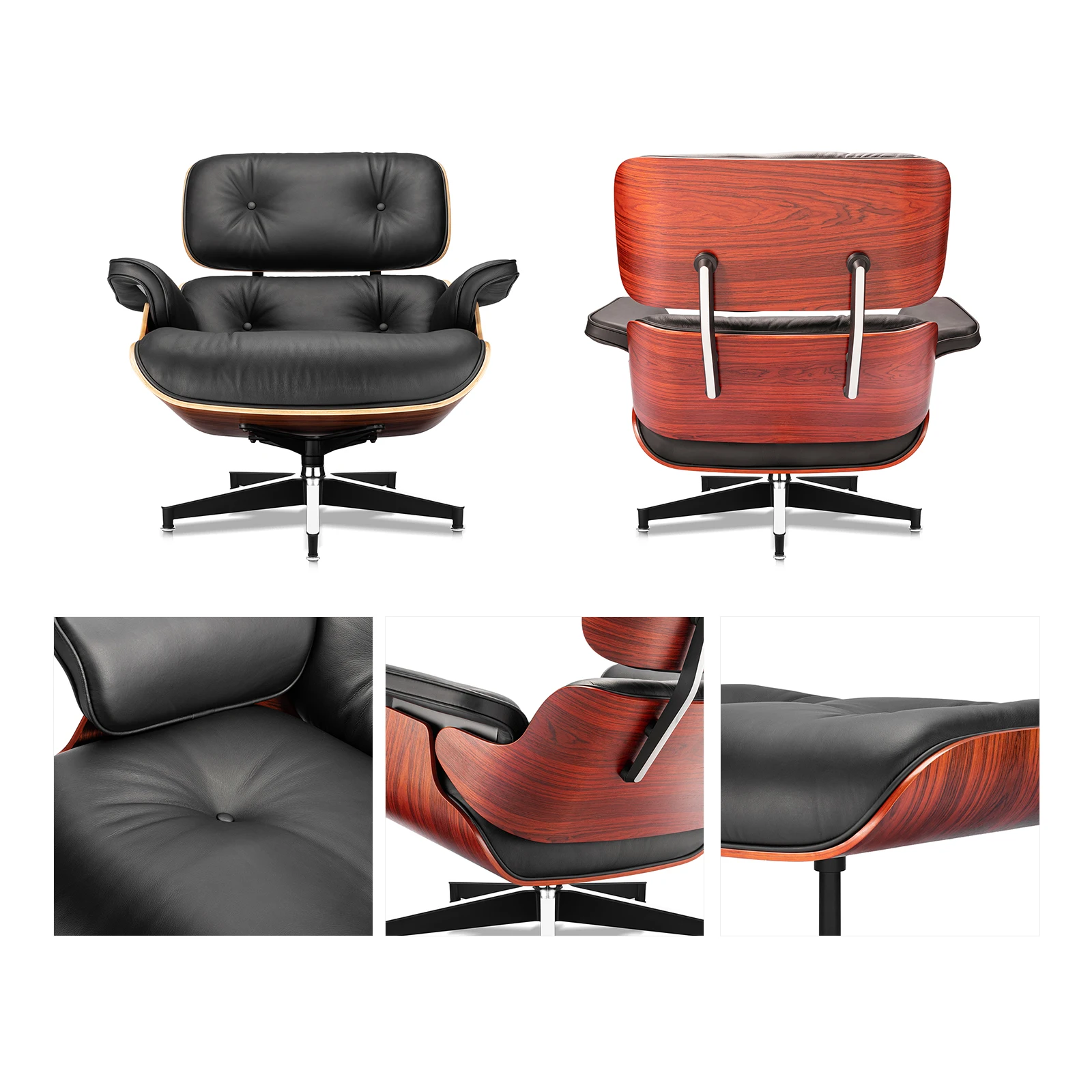 Premier Tall Lounge Chair Ottoman Leather Sofa 3 | PricZone Premier Tall Lounge Chair Ottoman Leather Sofa 3 | PricZone