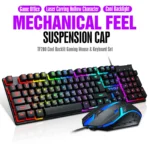 Rainbow Tf200 Gaming Keyboard  Mouse Set | PricZone