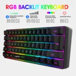 HXSJ 61 Key RGB Gaming Keyboard  Mouse 5 | PricZone