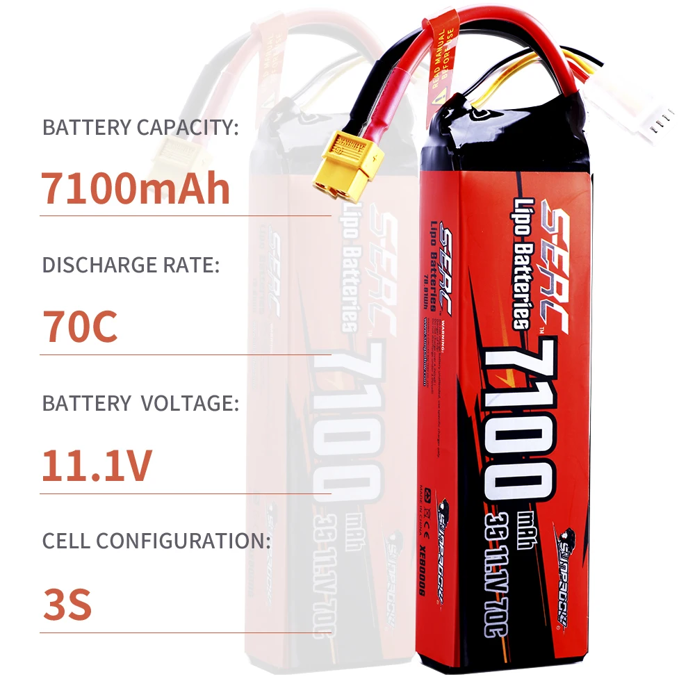 Sunpadow 3S 111V 5600mAh 70C Lipo Battery 3 | PricZone Sunpadow 3S 111V 5600mAh 70C Lipo Battery 3 | PricZone