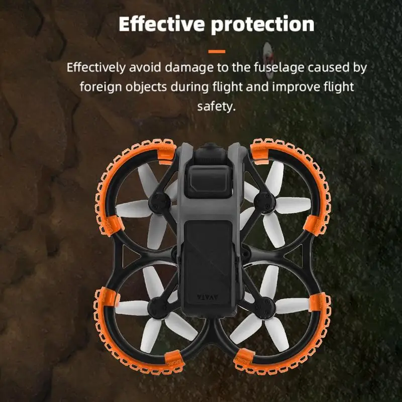 DJI Avata Drone Bumper Rings Protective Cover 5 | PricZone DJI Avata Drone Bumper Rings Protective Cover 5 | PricZone