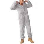 Warm Hooded Zip Jumpsuit Pajamas for Men 3 | PricZone