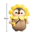Sunflower Penguin Plush Toy   Cute Gift for Kids  Decor 6 | PricZone