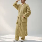 Thick Winter Mens Bathrobe with Pockets 3 | PricZone