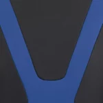 Blue LeatherSoft Gaming Chair Ergonomic  Reclining 4 | PricZone