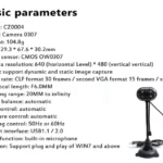 HD 4 LED USB Webcam with Microphone for Desktop  Laptop 5 | PricZone