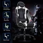 Executive Ergonomic PC Gaming Chair   PU Leather 4 | PricZone