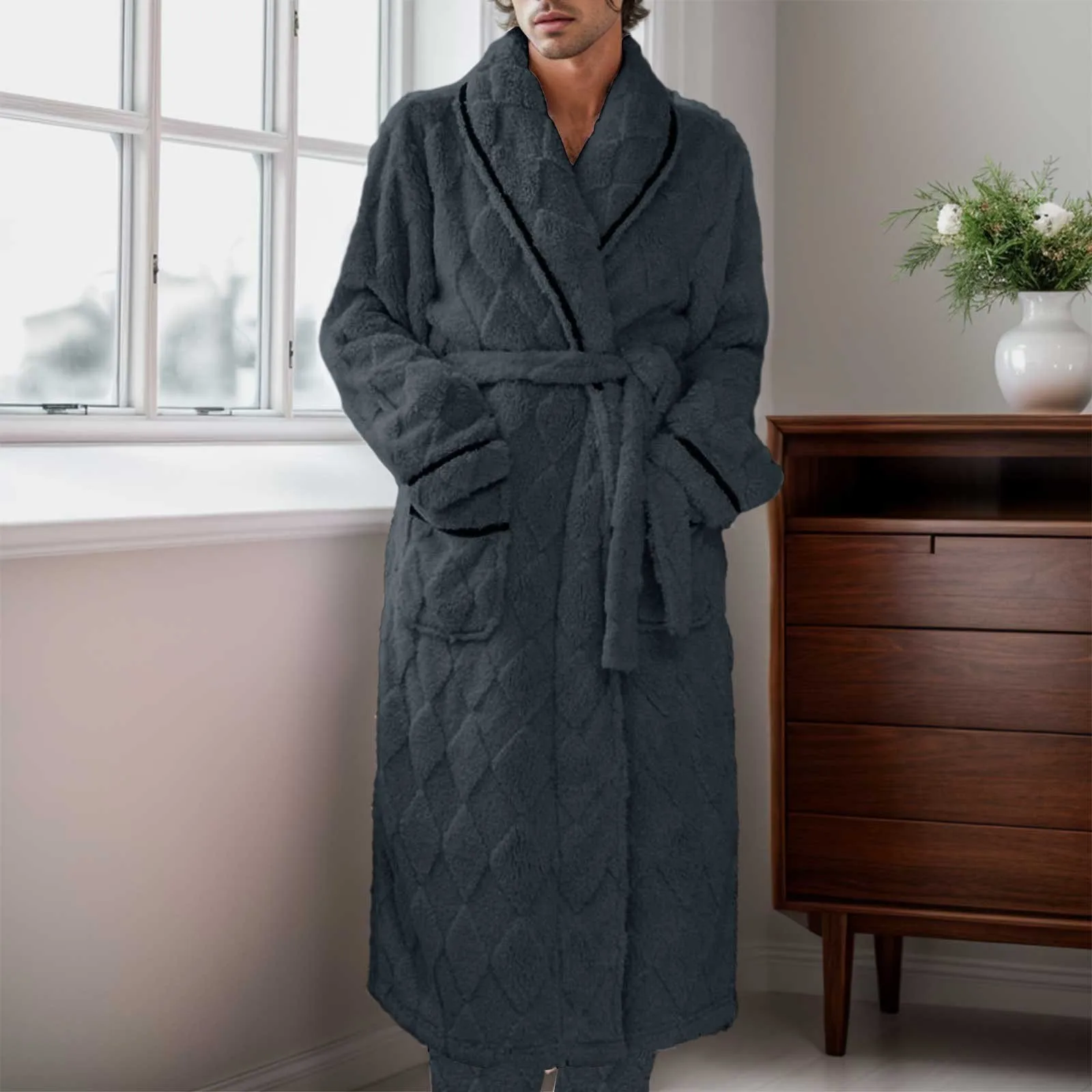 Couples Winter Velvet Kimono Bathrobe 5 | PricZone Couples Winter Velvet Kimono Bathrobe 5 | PricZone