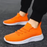 Lightweight Mens Sneakers   Comfy Knit Vulcanized | PricZone