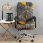 Stretch Geometry Office Chair Cover   ML Sizes 2 | PricZone