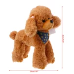 Cuddly Poodle Plush Toy   Perfect Kids Gift 20x25cm 6 | PricZone