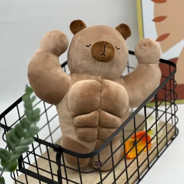 30cm Capybara Muscle Plush Toy  Kids Gift | PricZone