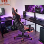 Ergonomic Racing Chair with Footrest   Office  Gaming 2 | PricZone
