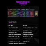 Rainbow Tf200 Gaming Keyboard  Mouse Set 5 | PricZone
