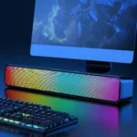 Compact RGB Desk Soundbar 3D Stereo Bluetooth Speaker 3 | PricZone Compact RGB Desk Soundbar 3D Stereo Bluetooth Speaker 3 | PricZone
