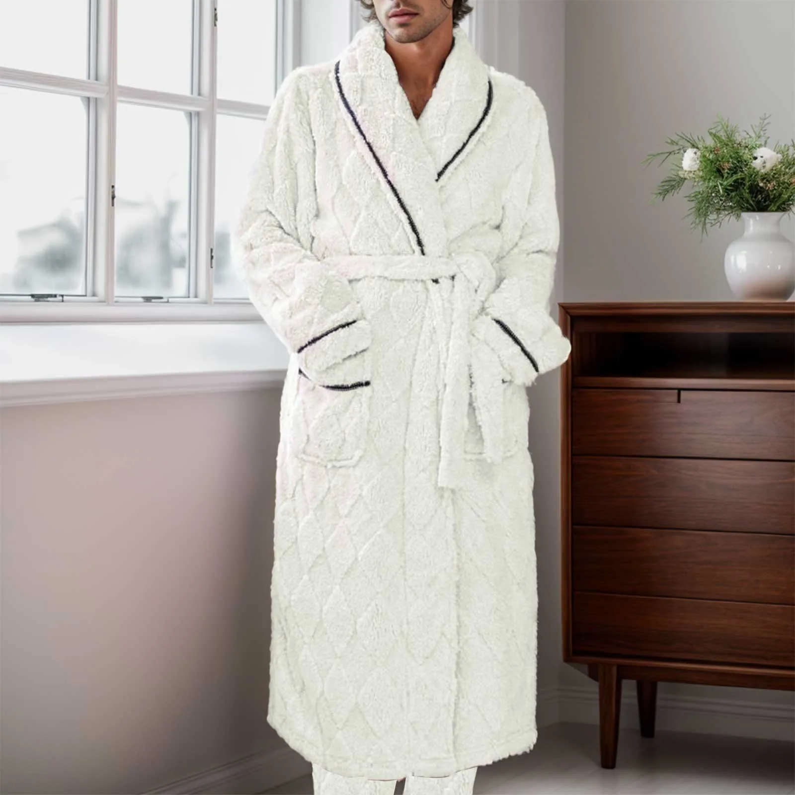 Couples Winter Velvet Kimono Bathrobe 4 | PricZone Couples Winter Velvet Kimono Bathrobe 4 | PricZone