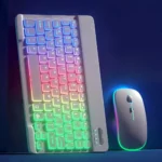 Rainbow RGB Wireless Keyboard  Mouse Set | PricZone