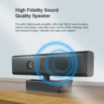 1080P Magnetic Webcam with Mic  Speaker 3 | PricZone