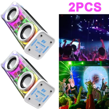 Mecha Clear Bluetooth 50 Speakers 1800mAh   Party Ready | PricZone