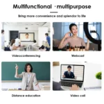 1080P Pink Webcam for Streaming  Online Courses 3 | PricZone