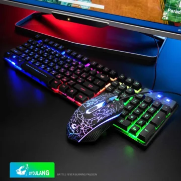 104 Key Gaming Keyboard  Mouse Set | PricZone