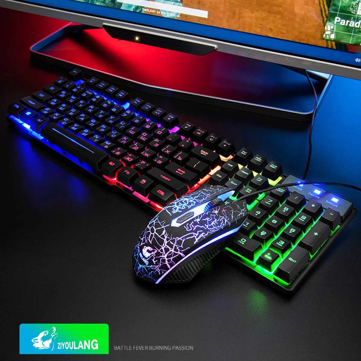 104Key Gaming Keyboard Mouse Set 1 | PricZone 104 Key Gaming Keyboard Mouse Set | PricZone