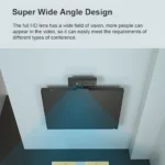 1080P Magnetic Webcam with Mic  Speaker 2 | PricZone