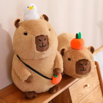 Charming Capybara Plush Pillow   Cozy Animal Cushion 78in | PricZone