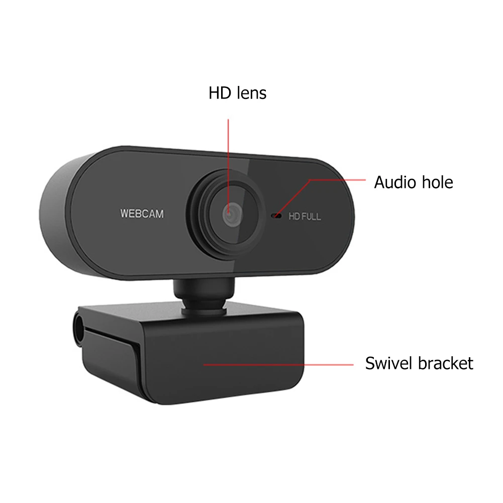 PlugandPlay 1080P HD Webcam with Mic 4 | PricZone Plug and Play 1080P HD Webcam with Mic 4 | PricZone
