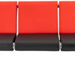 Executive PU Reception Chair   Red Waiting Room Sofa 5 | PricZone