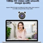 1080P Pink Webcam for Streaming  Online Courses 4 | PricZone