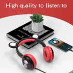 Cute Bear Bluetooth Kids Headphones   LED  Wireless 2 | PricZone