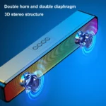 Compact RGB Desk Soundbar 3D Stereo Bluetooth Speaker 4 | PricZone Compact RGB Desk Soundbar 3D Stereo Bluetooth Speaker 4 | PricZone