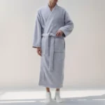 Thick Winter Mens Bathrobe with Pockets 2 | PricZone