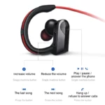 Sporty Wireless Earbuds Long Life Battery  Mic 4 | PricZone