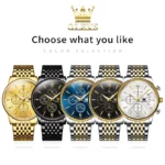 OLEVS Pilot Quartz Mens Watch   Waterproof  Luminous 6 | PricZone