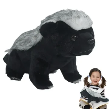 Adorable Honey Badger Plush Toy   Soft Cuddly  Fun | PricZone