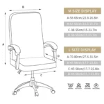 Stretch Geometry Office Chair Cover   ML Sizes 5 | PricZone