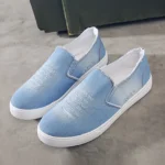 Mens Canvas Slip On Sneakers | Thick Sole 4 | PricZone