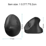 Ergonomic Vertical Wireless Mouse for PC  Laptop 5 | PricZone