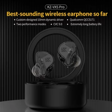 KZ VXS PRO HiFi Wireless Earbuds   Noise Isolating 2 | PricZone