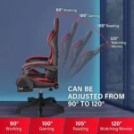 Adjustable Gaming Chair   Ergonomic Swivel Recliner 5 | PricZone